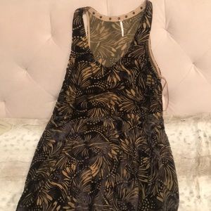 Free people velvet dress